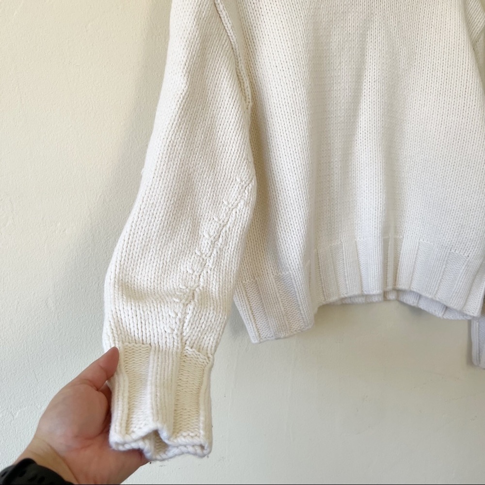 NWT Reiss Cady Keyhole Back Jumper Sweater sz l - Picture 3 of 8